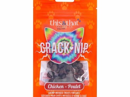 This & That Cat Crack-Nip Chicken 1.5oz. Online Hot Sale