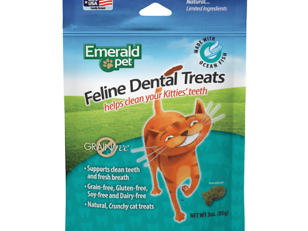 Emerald Pet Feline Dental Cat Treats Ocean Fish 1ea 3 oz Supply