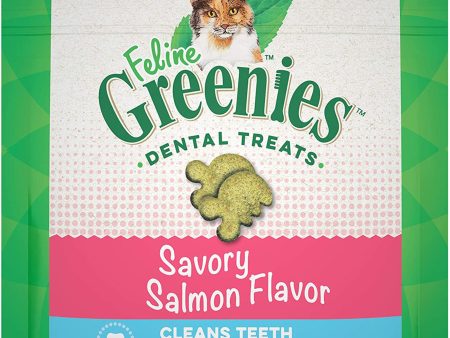 Greenies Feline Dental Treat Floorstand Display Variety (Chicken, Salmon) 1ea 4.6 oz, 36 ct Sale