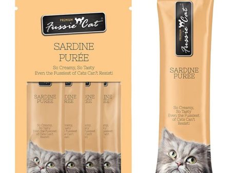 Fussie Cat Puree Sardine 2oz 18count Discount