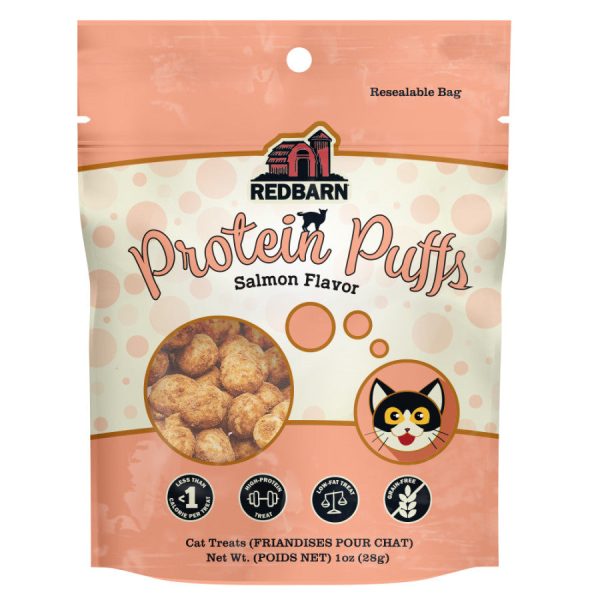 Redbarn Pet Products Protein Puffs Crunchy Cat Treats Salmon 1ea 1 oz For Cheap