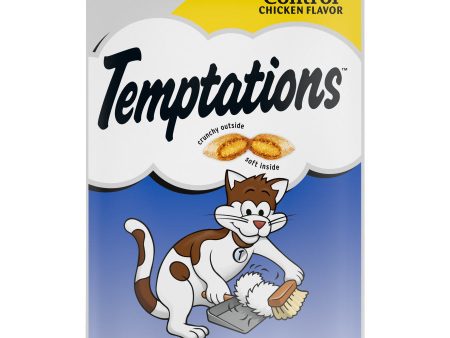 Temptations Hairball Control Crunchy & Soft Adult Cat Treats Chicken 1ea 2.1oz. Supply