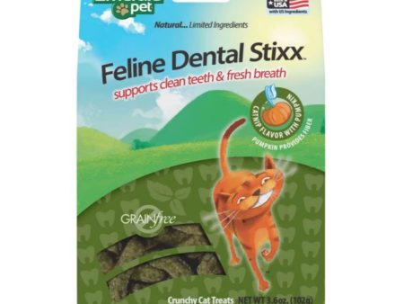 Emerald Pet Feline Dental Stixx Cat Treats Catnip 3.6oz For Discount