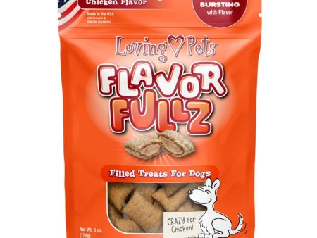 Loving Pets Flavorfullz Filled Dog Treats Chicken, 1ea 6 oz Online now