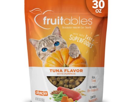 Fruitables Limited Ingredient Crunchy Cat Treats Tuna w Pumpkin, 1ea 30oz. Cheap