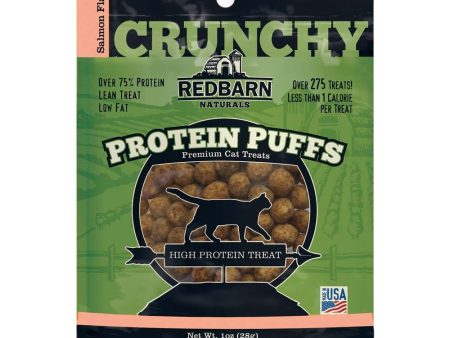 Redbarn Pet Products Protein Puffs Crunchy Cat Treats Salmon 1ea 1 oz For Cheap