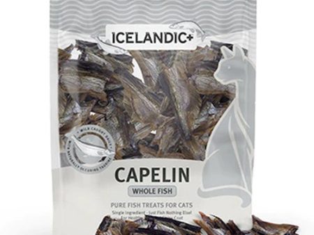 Icelandic  Capelin Whole Fish and Pieces Cat Treat 1.5oz. Bag Fashion