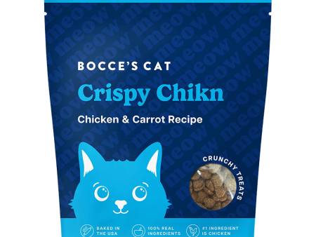 Bocces Bakery Cat Crunchy Crispy Chicken 2oz. Fashion