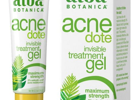 Alba Botanica, Acnedote Invisible Treatment Gel, 0.5 oz Hot on Sale