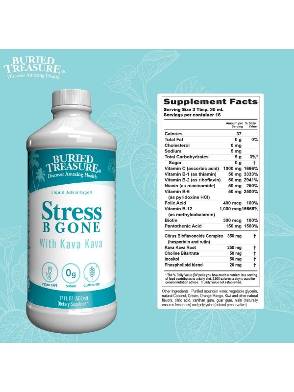 Buried Treasure, Stress B Gone, 17 fl oz Sale