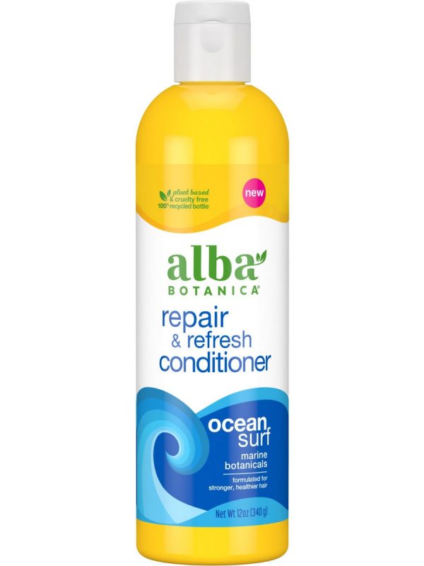 Alba Botanica, Repair and Refresh Conditioner, Ocean Surf, 12 oz on Sale