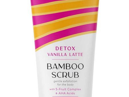 ShiKai, Very Clean Detox Vanilla Latte Bamboo Scrub, 6 fl oz For Discount