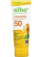 Alba Botanica, Hawaiian Broad Spectrum SPF 50, Island Vibe Sunscreen Lotion, 3 fl oz Supply