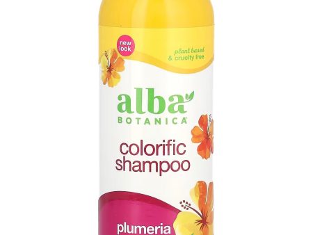 Alba Botanica, Colorific Shampoo, Plumeria, 12 fl oz Discount