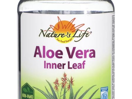 Nature s Life, Aloe Vera Inner Leaf, 100 Vegetarian Capsules Discount