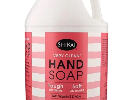 ShiKai, Very Clean Hand Soap, Rose, 1 gallon For Discount