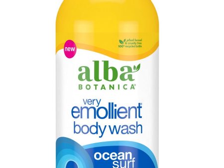 Alba Botanica, Very Emollient Body Wash, Ocean Surf, 32 oz Sale