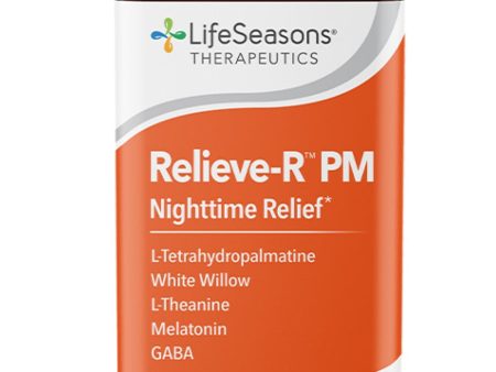 LifeSeasons, Relieve-R PM Nighttime Relief, 46 Vegetarian Capsules Online