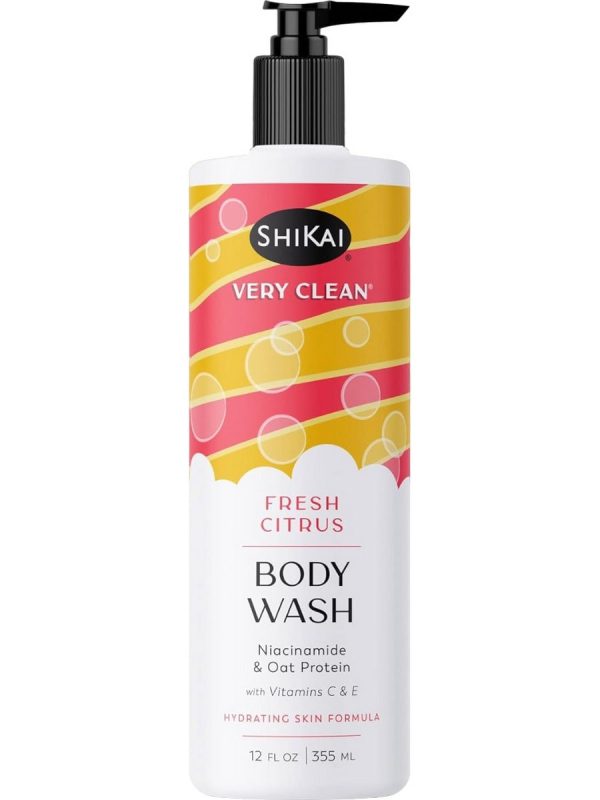 ShiKai, Very Clean Fresh Citrus Body Wash, 12 fl oz For Cheap