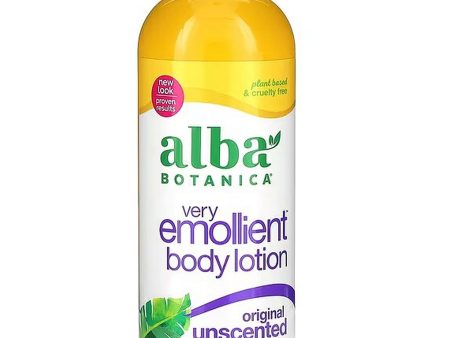 Alba Botanica, Very Emollient Body Lotion, Original Unscented, 12 oz Fashion