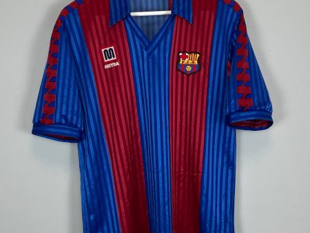 1989 92 BARCELONA HOME SHIRT (M) MEYBA Online Hot Sale