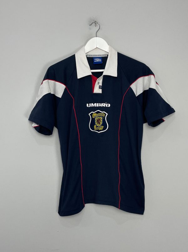 1996 98 SCOTLAND HOME SHIRT (S) UMBRO on Sale