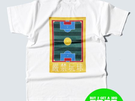 HK NO BALL GAMES GRAPHIC TEE For Sale