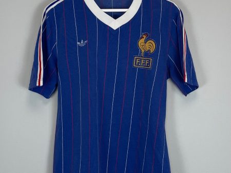 1980 81 FRANCE HOME SHIRT (M) ADIDAS Online now