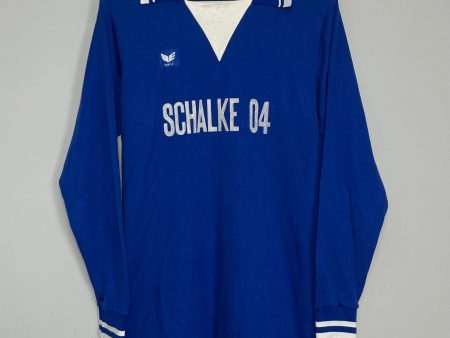 1977 78 SCHALKE L S HOME SHIRT (L) ERIMA Fashion