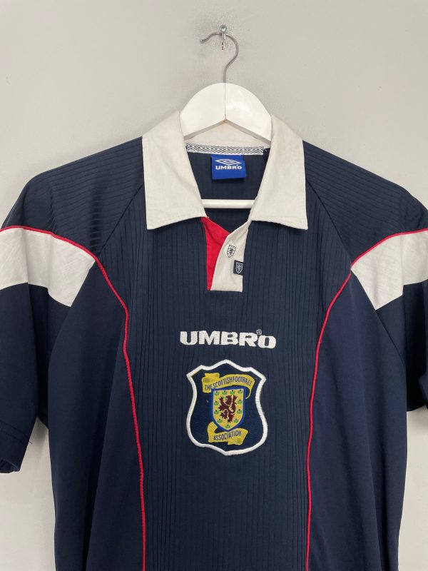 1996 98 SCOTLAND HOME SHIRT (S) UMBRO on Sale