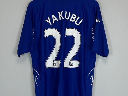 2007 08 EVERTON YAKUBU #22 HOME SHIRT (L) UMBRO Online now