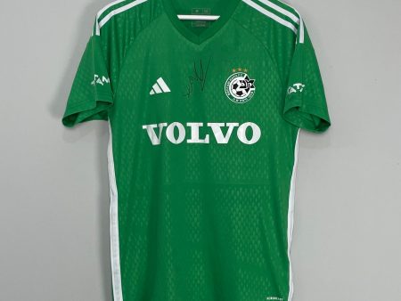 2023 24 MACCABI HAIFA *SIGNED* HOME SHIRT (M) ADIDAS Cheap