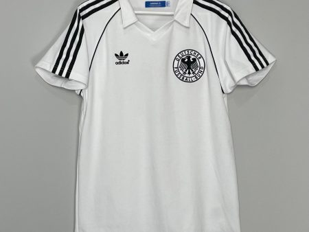 1974 GERMANY #5 *ADIDAS ORIGINALS RE-ISSUE* HOME SHIRT (M) ADIDAS Fashion