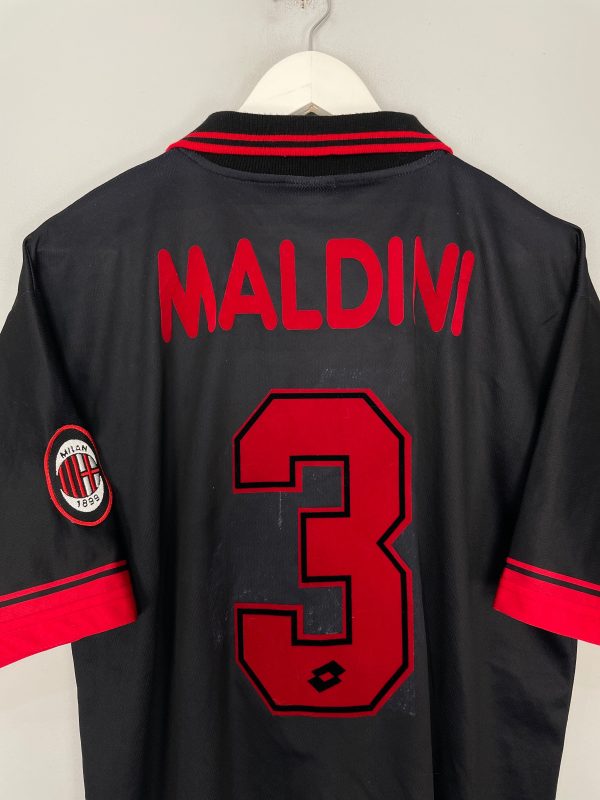 1996 97 AC MILAN MALDINI #3 THIRD SHIRT (L) LOTTO Sale