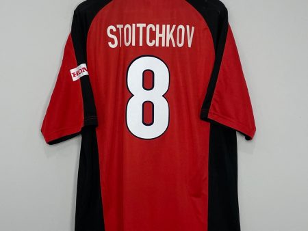 1998 CHICAGO FIRE STOITCHKOV #8 TRAINING SHIRT (XL) NIKE For Discount