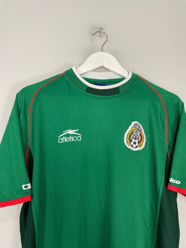 2001 02 MEXICO HOME SHIRT (M) ATLETICA Discount