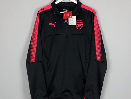 2017 18 ARSENAL *BNWT* PUMA 1 2 ZIP TRAINING JACKET (MULTIPLE SIZES) For Cheap