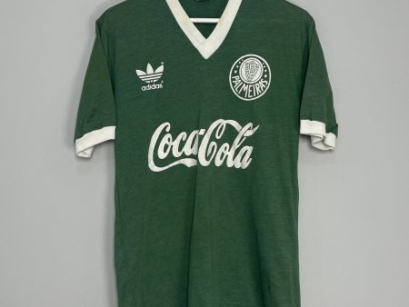 1989 90 PALMEIRAS #6 HOME SHIRT (M) ADIDAS For Sale