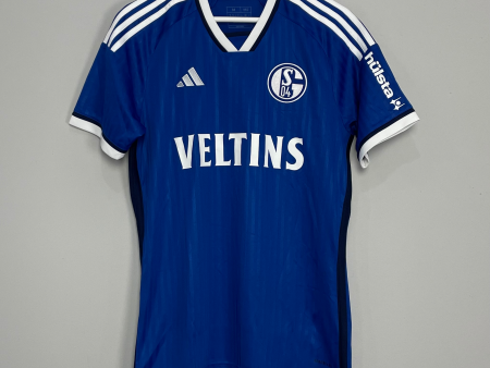 2023 24 SCHALKE HOME SHIRT (M) ADIDAS Hot on Sale